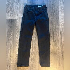 rag & bone Women's Nina High Rise Ankle Cigarette Highland Jeans